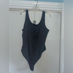 Forever 21+ Dark Gray Bodysuit